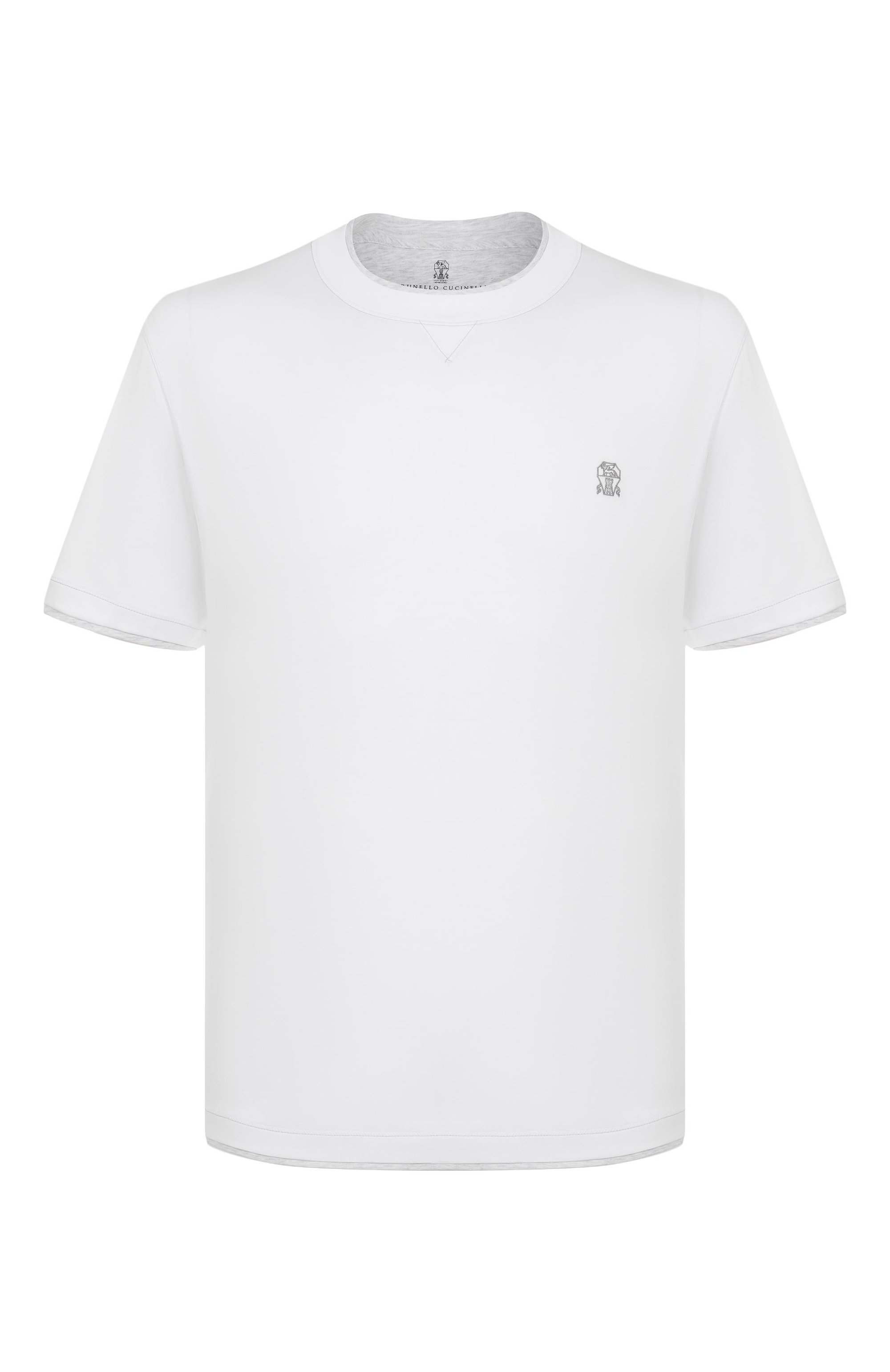 Хлопковая футболка BRUNELLO CUCINELLI, арт. M0B137451W, фото 1