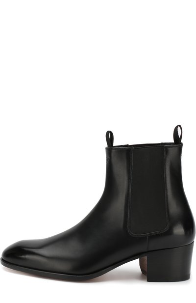 Кожаные челси на устойчивом каблуке TOM FORD, арт. J1138T-ANU, фото 3