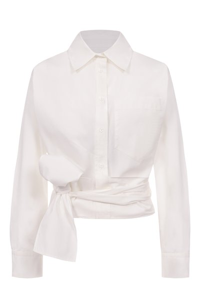 Женская хлопковая рубашка WEEKEND MAX MARA, арт. FRESC0