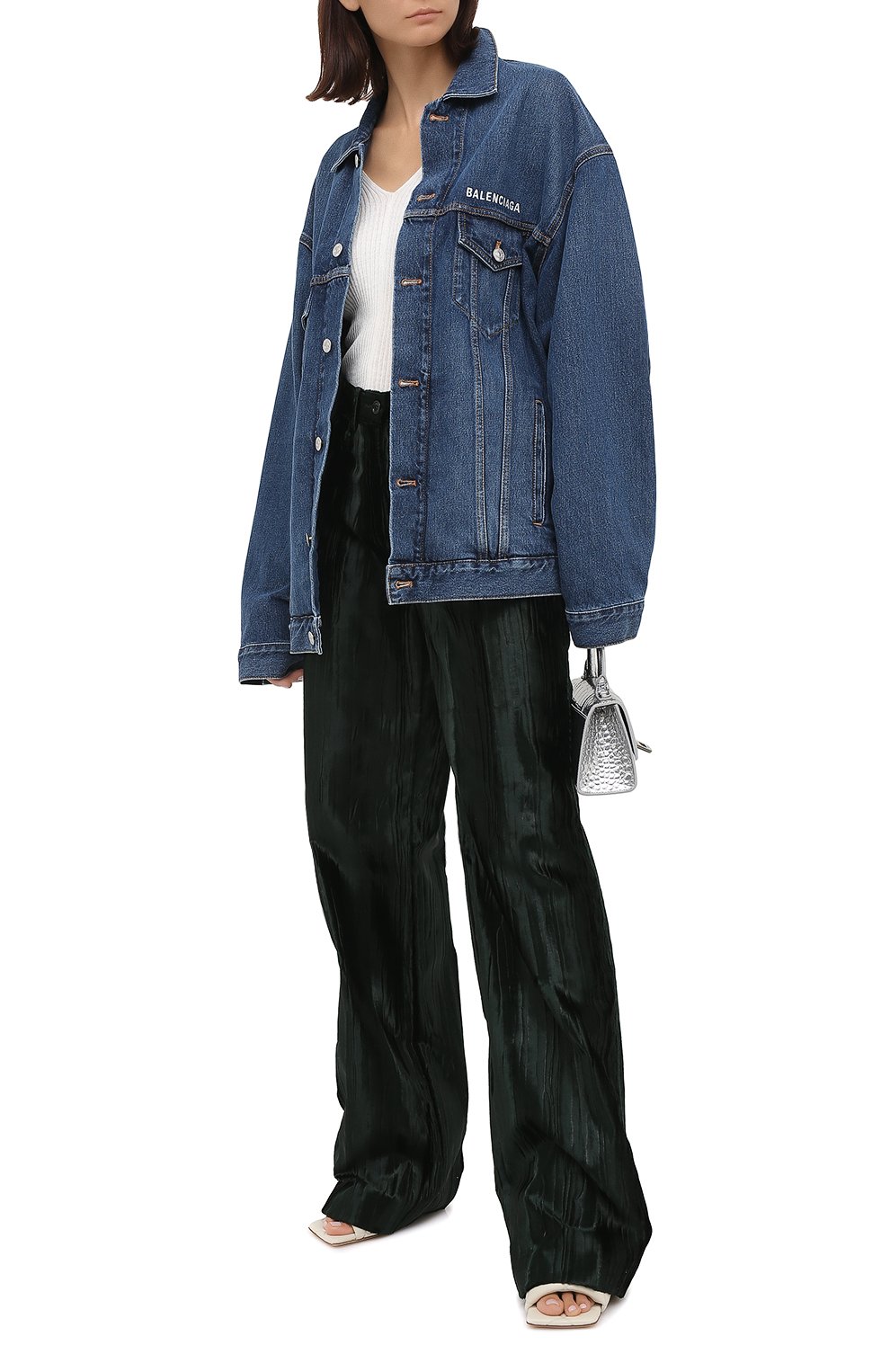 Джинсовая куртка BALENCIAGA, арт. 620746/TDW14, фото 2
