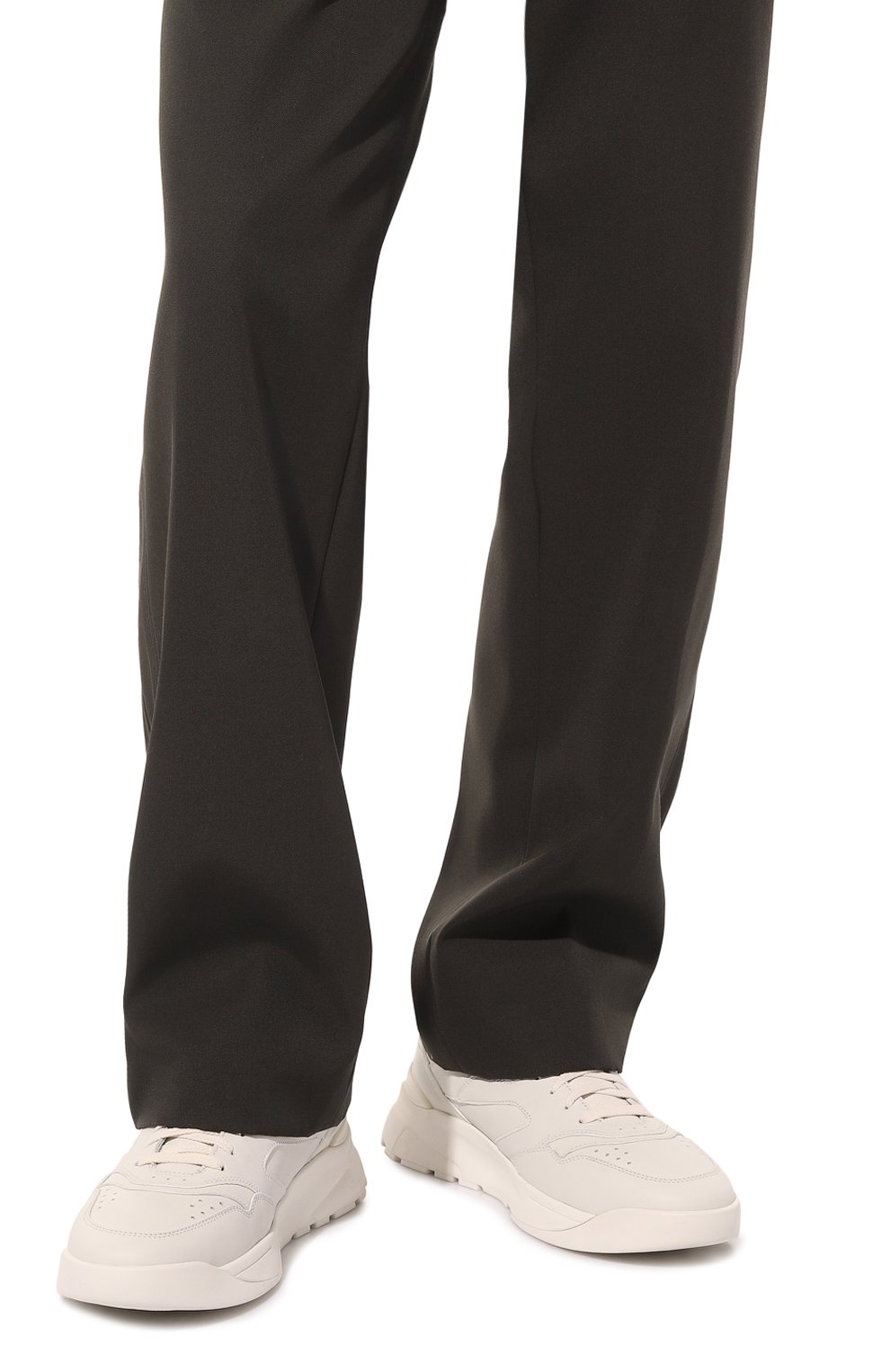 Кожаные кроссовки hy-run SANTONI, арт. MBHR21908BIBPSC0, фото 3