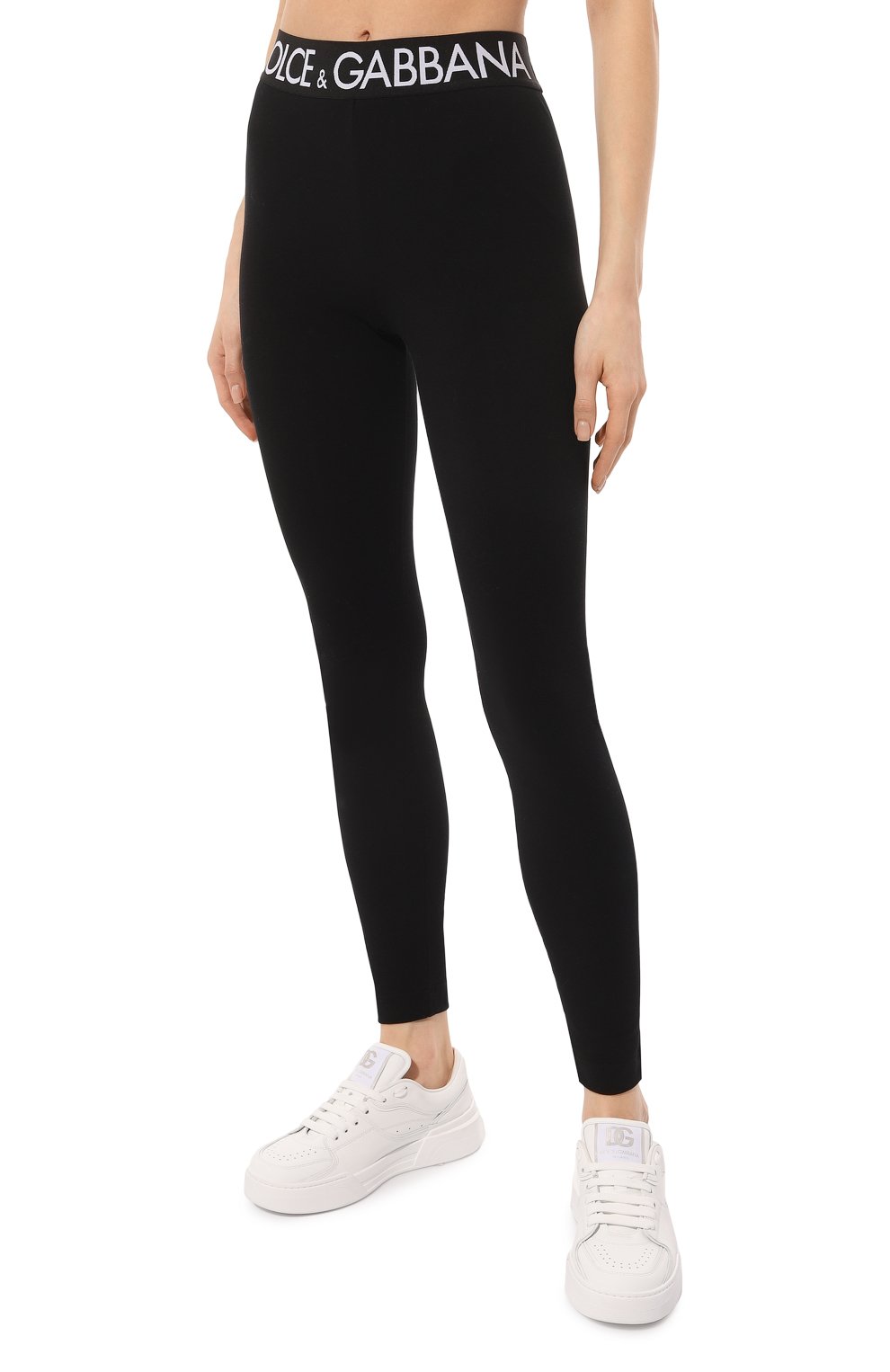 Хлопковые легинсы DOLCE & GABBANA, арт. FTB5TT/FUGFJ, фото 3