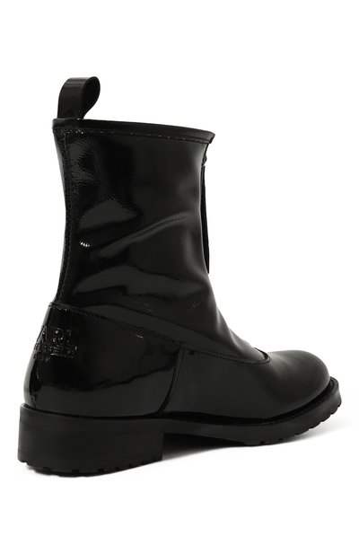 Кожаные полусапоги KARL LAGERFELD KIDS, арт. Z30305, фото 3