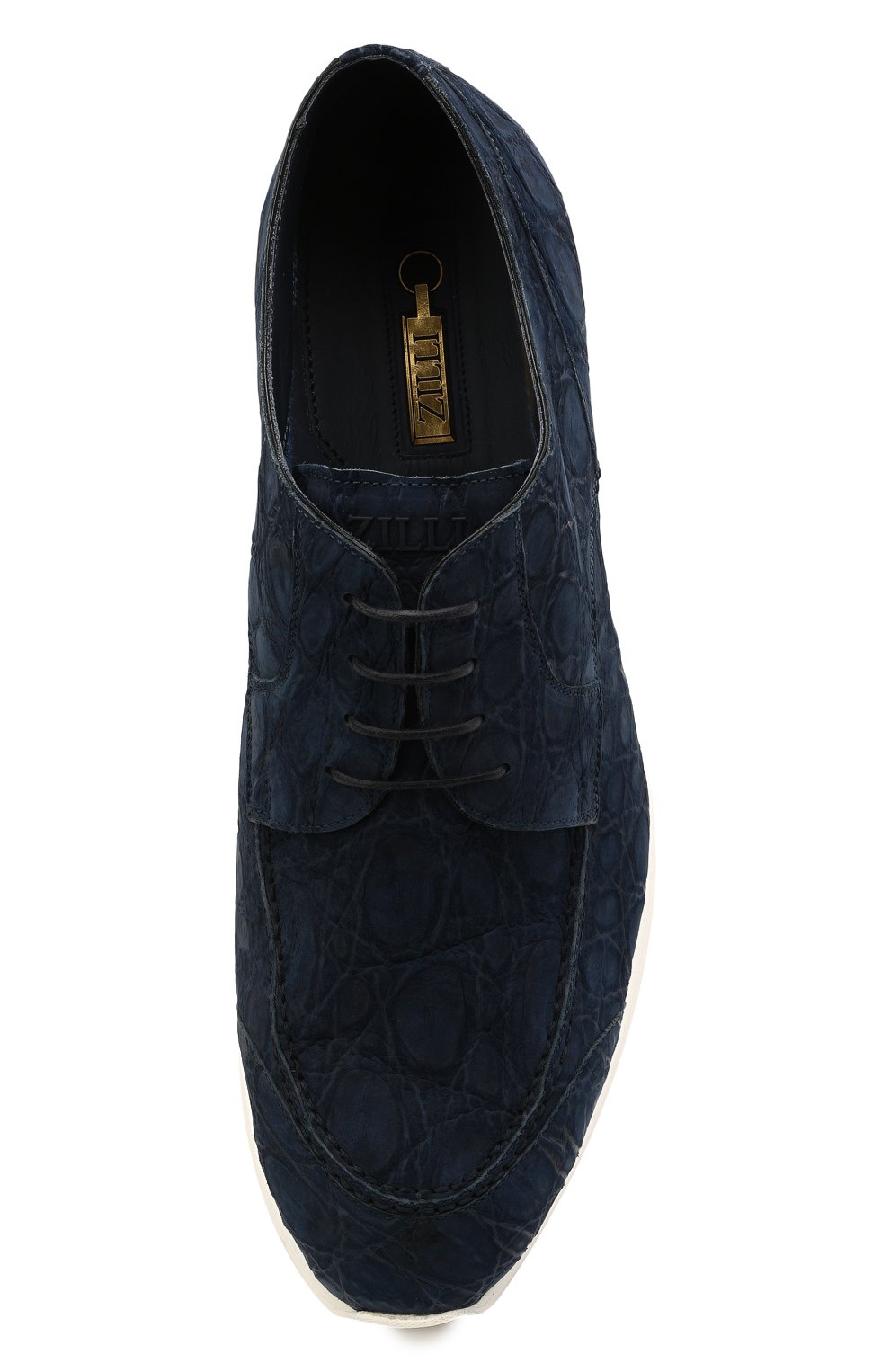 Кроссовки из кожи каймана ZILLI, арт. MDU-T146/011/CCR0, фото 5