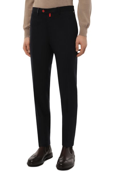 Шерстяные брюки KITON, арт. UFPP79K0123E05, фото 3