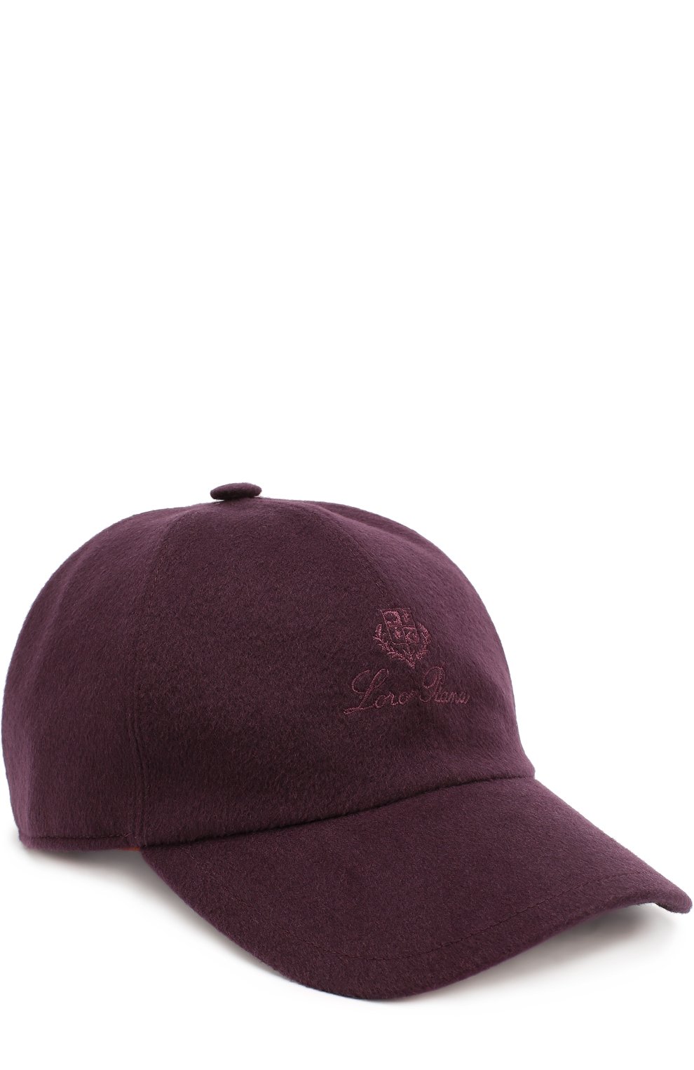 Кашемировая бейсболка LORO PIANA темно-фиолетового цвета по цене 36950 руб., арт. FAF8520, фото 1 Кашемировая бейсболка LORO PIANA, арт. FAF8520, фото 1