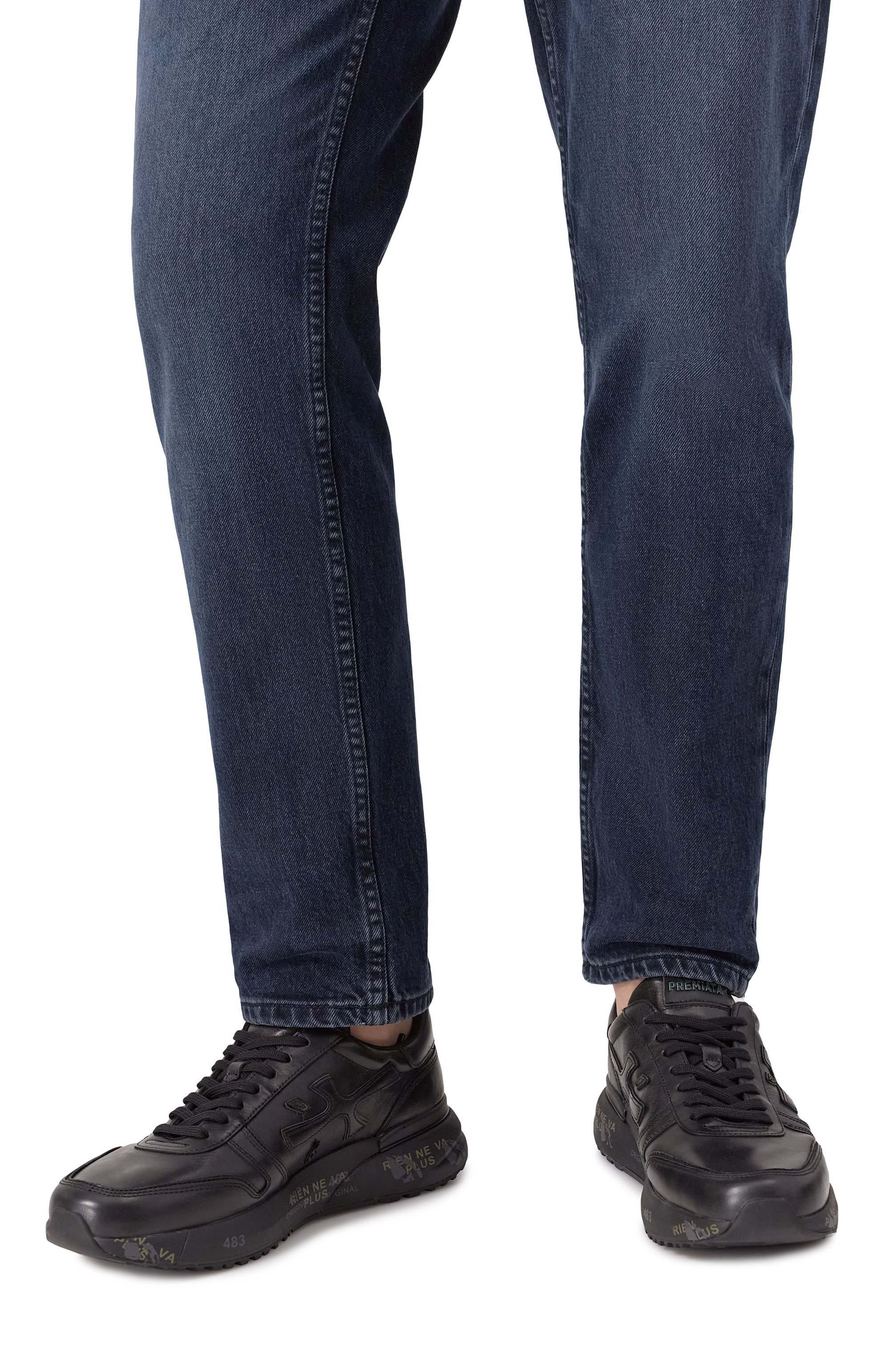 Кожаные кроссовки mick PREMIATA, арт. MICK/VAR 1453N, фото 3