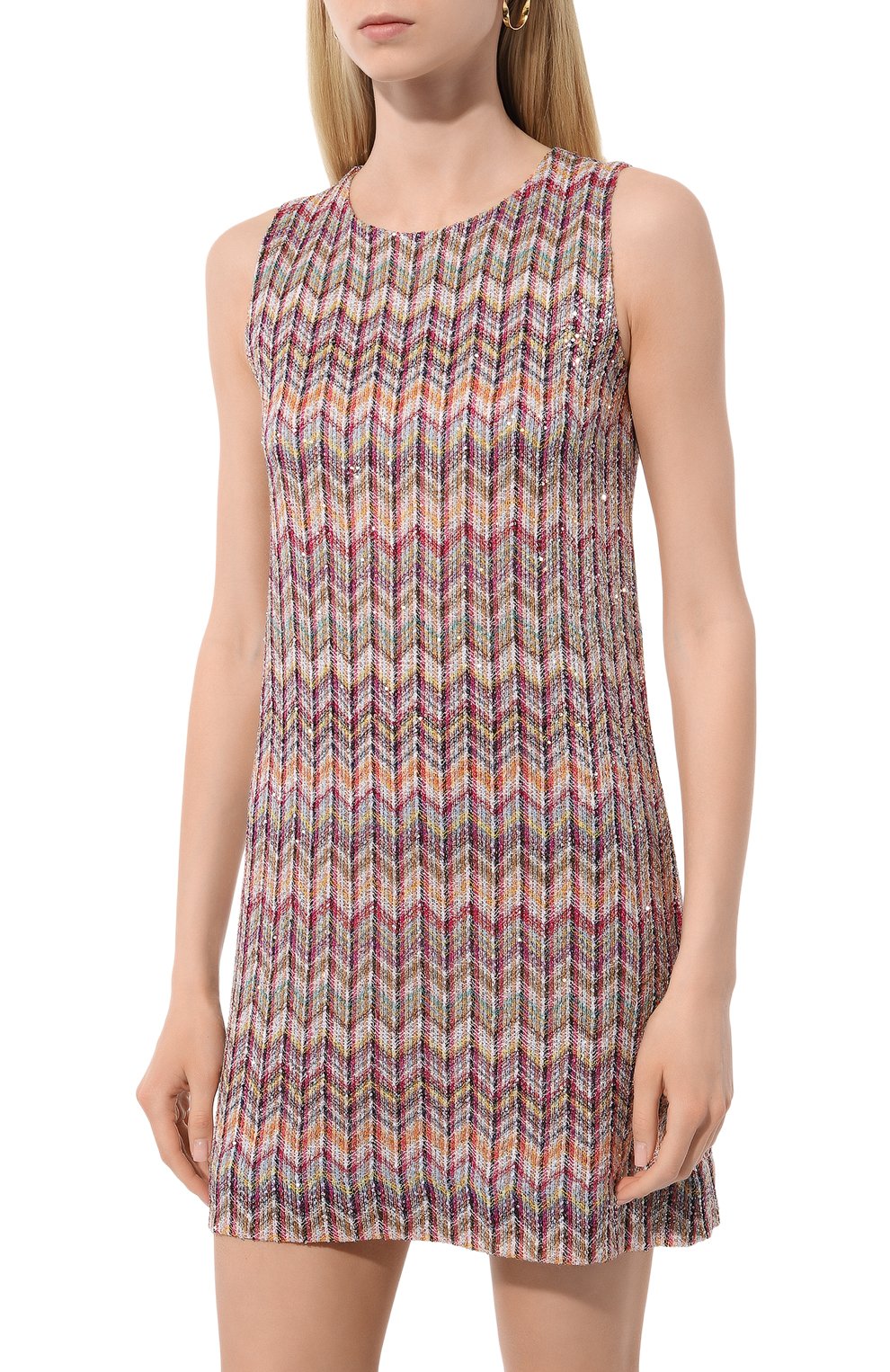 Платье MISSONI разноцветного цвета по цене 129500 руб., арт. DS24SG4F/BC004J, фото 3 Платье MISSONI, арт. DS24SG4F/BC004J, фото 3