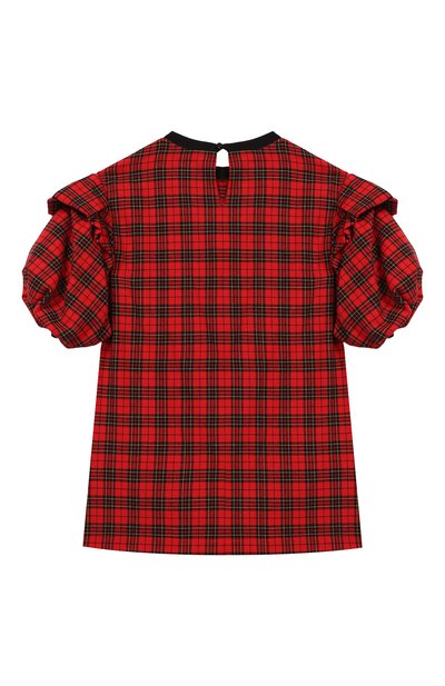 Хлопковое платье PHILOSOPHY DI LORENZO SERAFINI KIDS, арт. PJAB44/CQ281/UHUNI/XXS-XS, фото 2