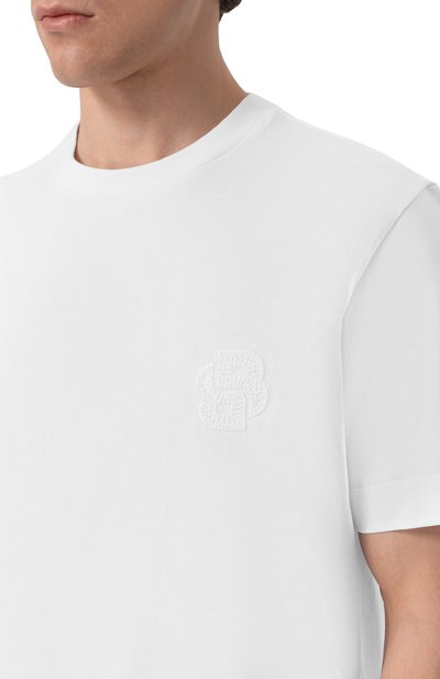 Хлопковая футболка BOSS, арт. 50560328, фото 5