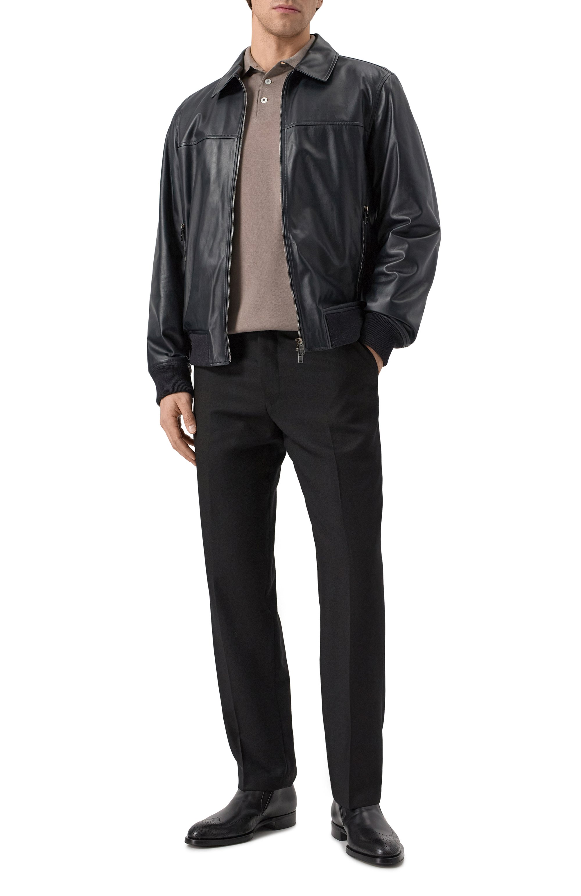 Поло из шерсти и кашемира BRUNELLO CUCINELLI, арт. M2400295, фото 2