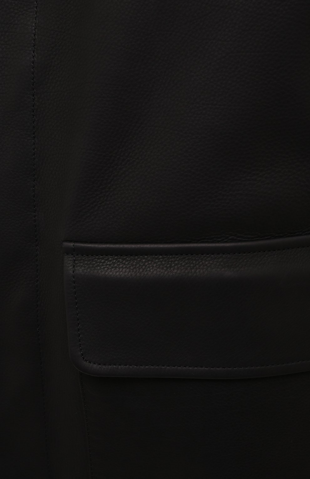 Кожаный бомбер с подкладкой из норки LORO PIANA, арт. FAL8001, фото 5