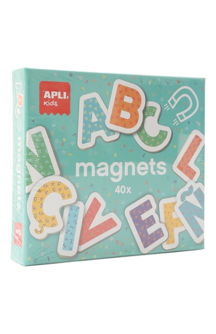 Деревянные магниты буквы APLI KIDS, арт. 18884