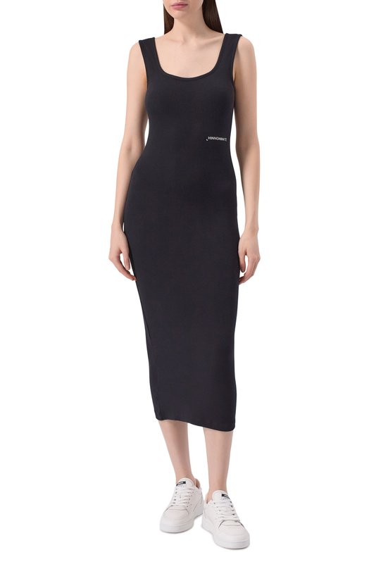 Хлопковое платье HINNOMINATE HMABW02518 Чёрный  HMABW02518 Фото 2