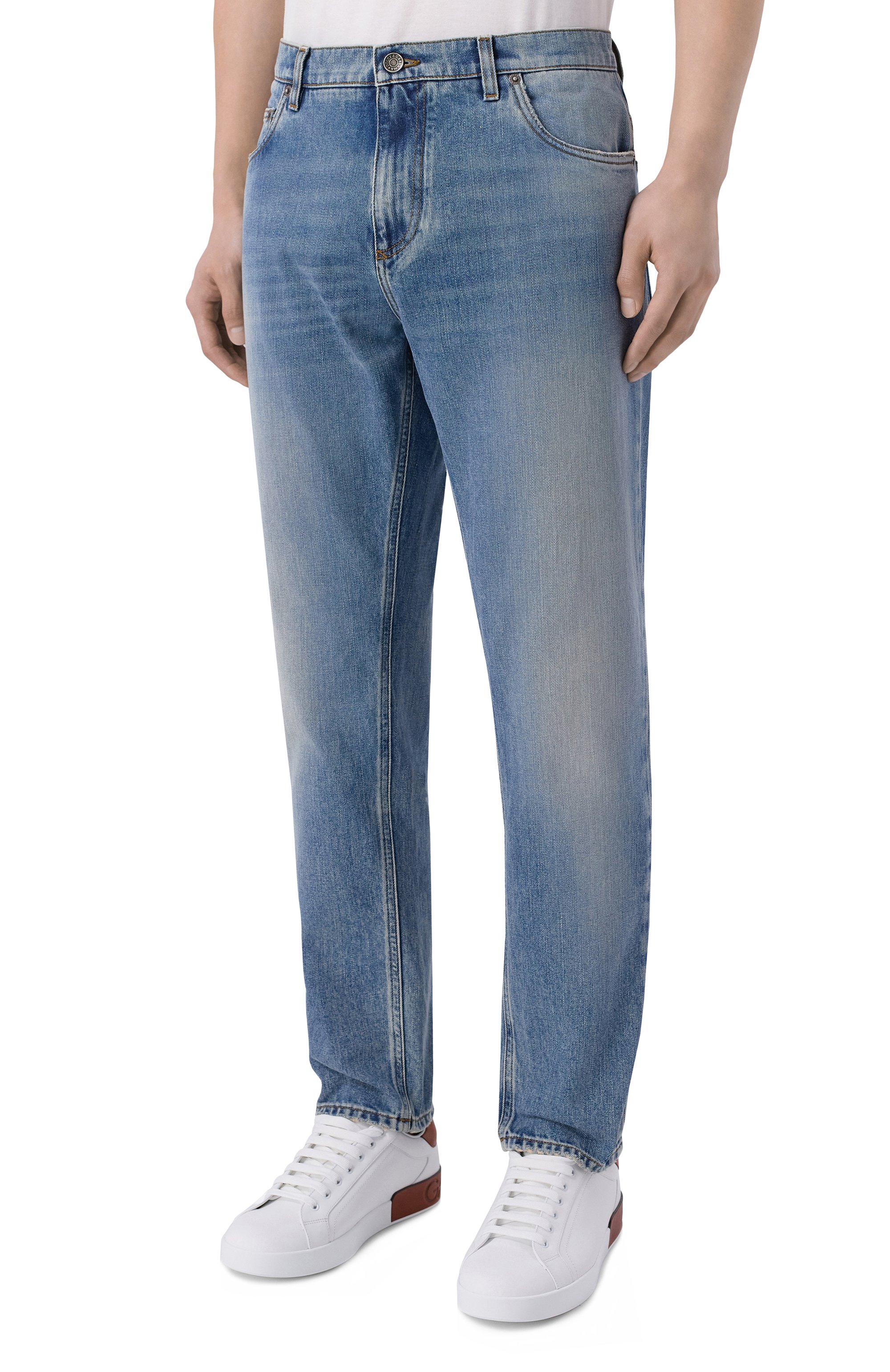 Джинсы loose DOLCE & GABBANA, арт. GYJDAD/G80V8, фото 3