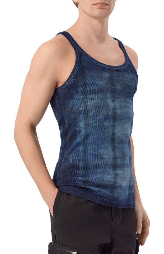 Хлопковая майка Diesel A22927/0DECR Синий  A22927/0DECR Фото 3