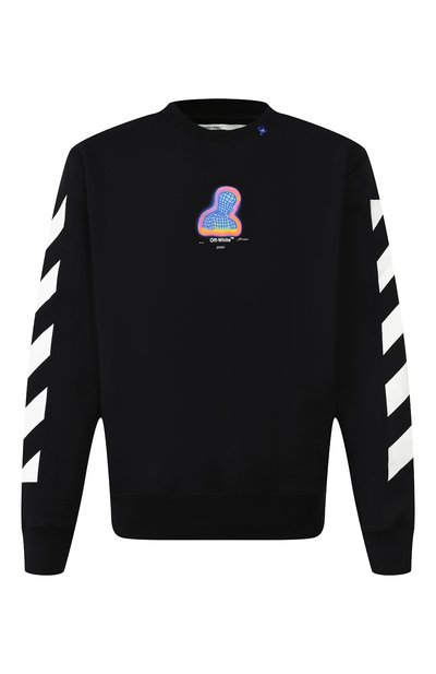 Хлопковый свитшот OFF-WHITE, арт. 0MBA025E19E300061088, фото 1