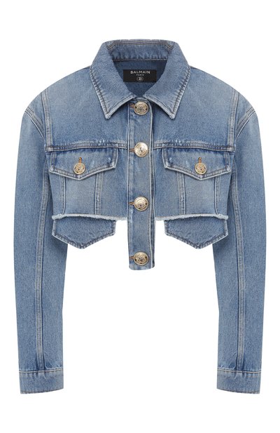 Женская джинсовая куртка BALMAIN, арт. TF18122/D006