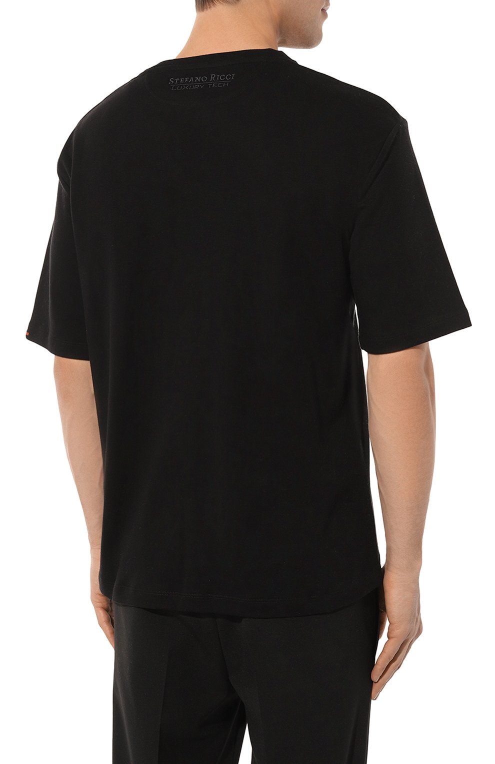 Хлопковая футболка STEFANO RICCI, арт. MNH3402710/LUXT, фото 4