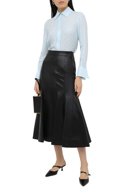 Блузка из вискозы и шелка LANVIN, арт. RW-T0646U-4722-H20, фото 2