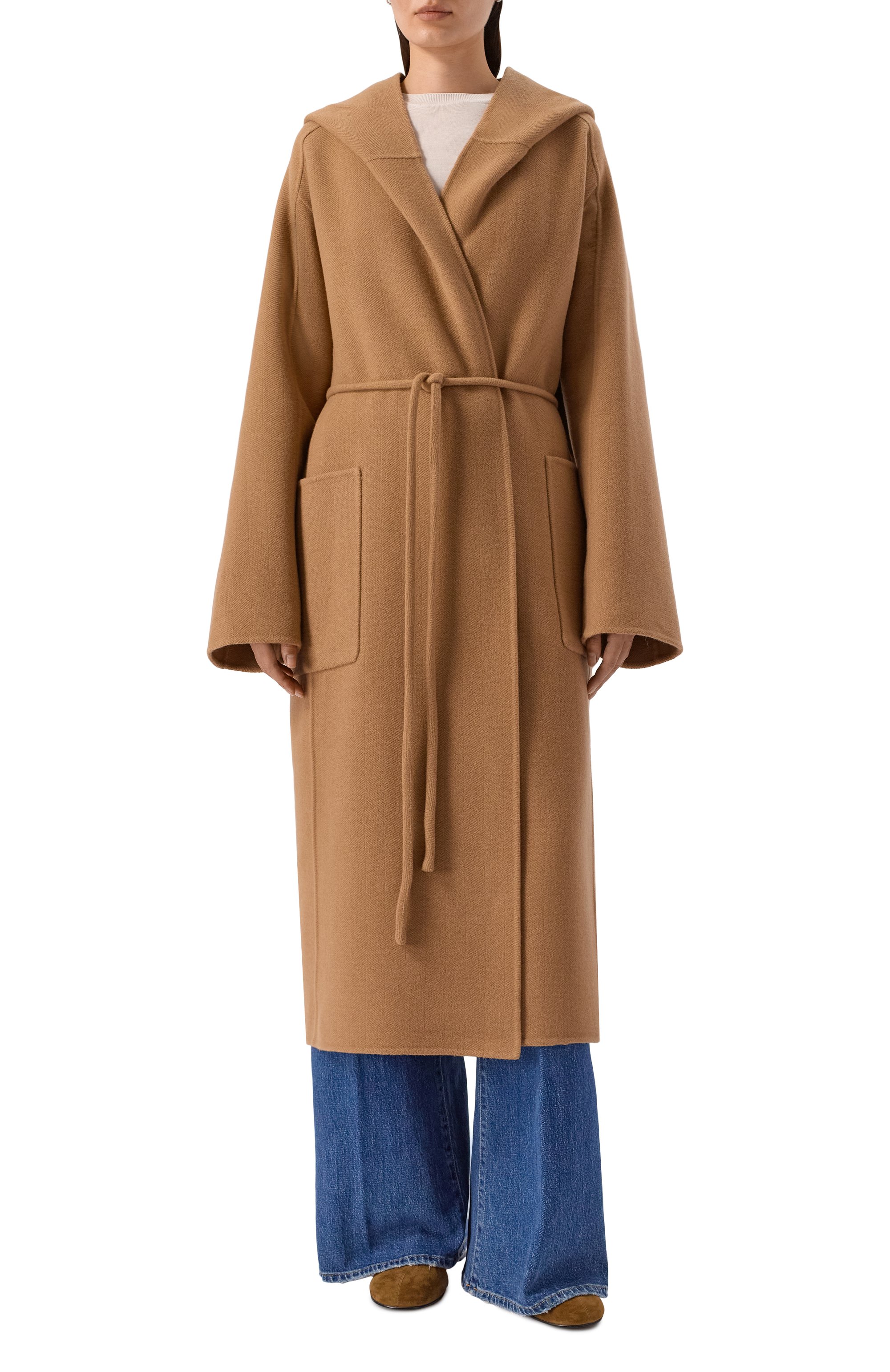 Шерстяное пальто LE17SEPTEMBRE, арт. LS2579CT002ECA, фото 3