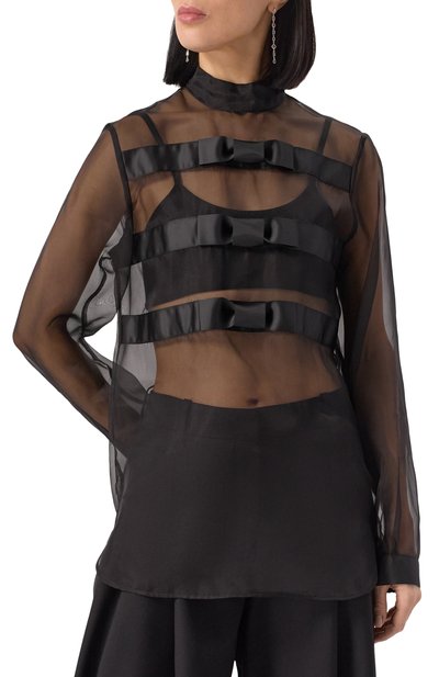 Шелковая блузка NINA RICCI, арт. 25PCT0015/SE0789, фото 3