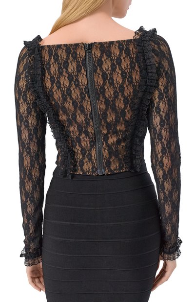 Топ SELF-PORTRAIT, арт. SS25CK010TB, фото 4