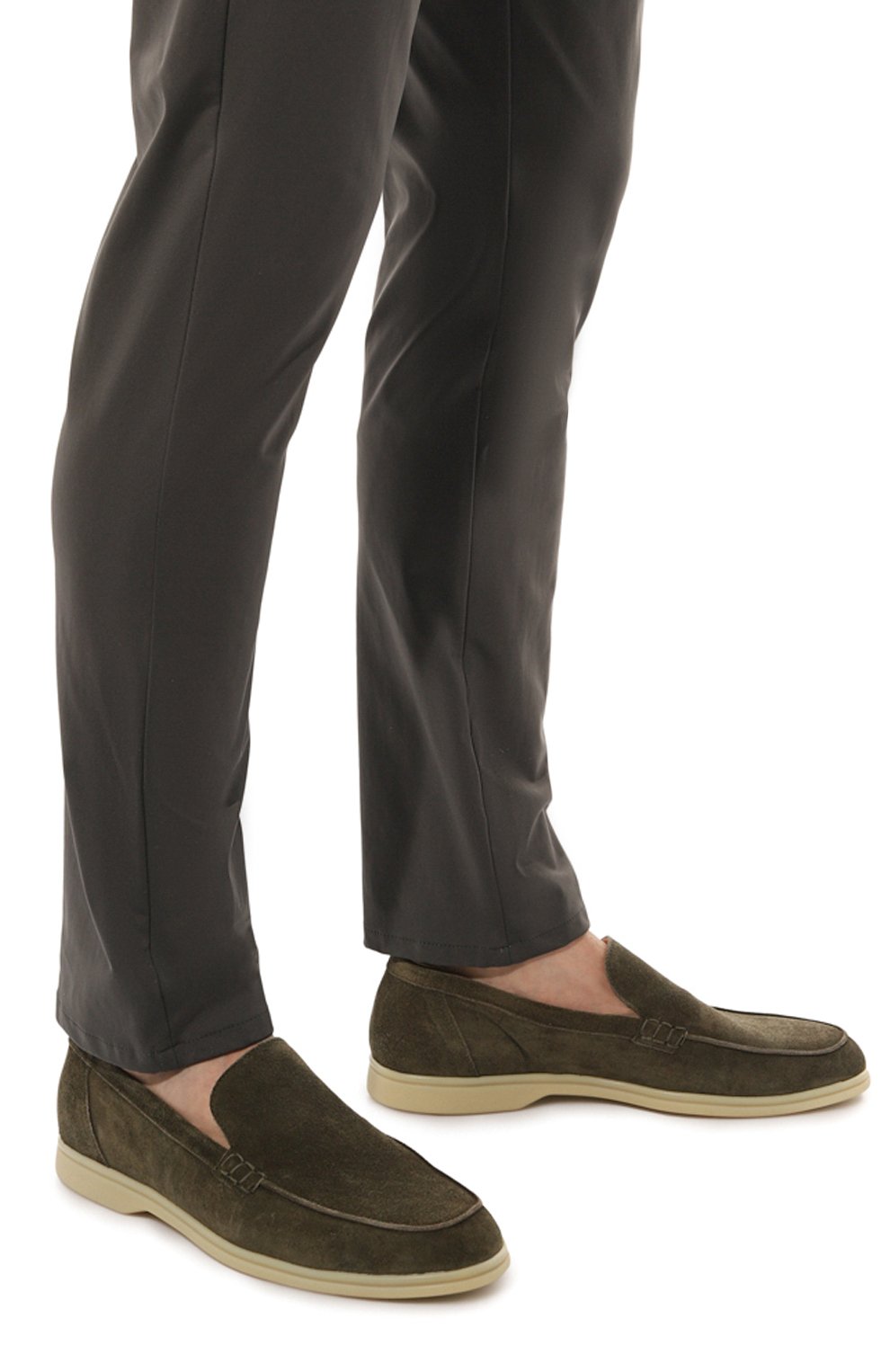 Замшевые лоферы MILLE 885, арт. GLASG0W/PEACH, фото 3