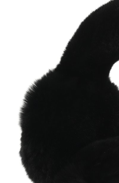 Меховые наушники из кролика YVES SALOMON, арт. 25WAA306XXREXX, фото 4