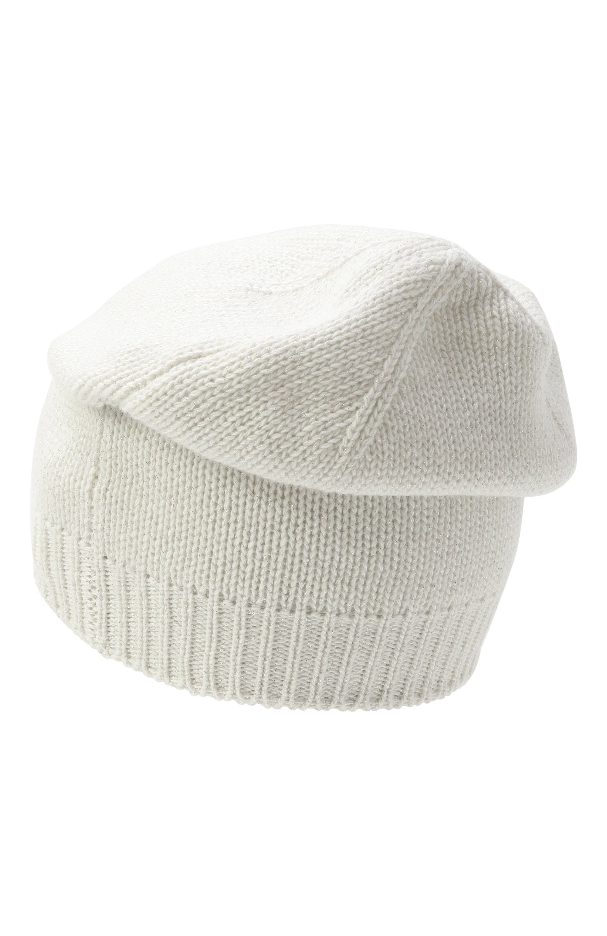 Шапка из шерсти и кашемира MANZONI24 белого цвета по цене 16500 руб., арт. 25MBCAPPELL0-XLUR, фото 2 Шапка из шерсти и кашемира MANZONI24, арт. 25MBCAPPELL0-XLUR, фото 2