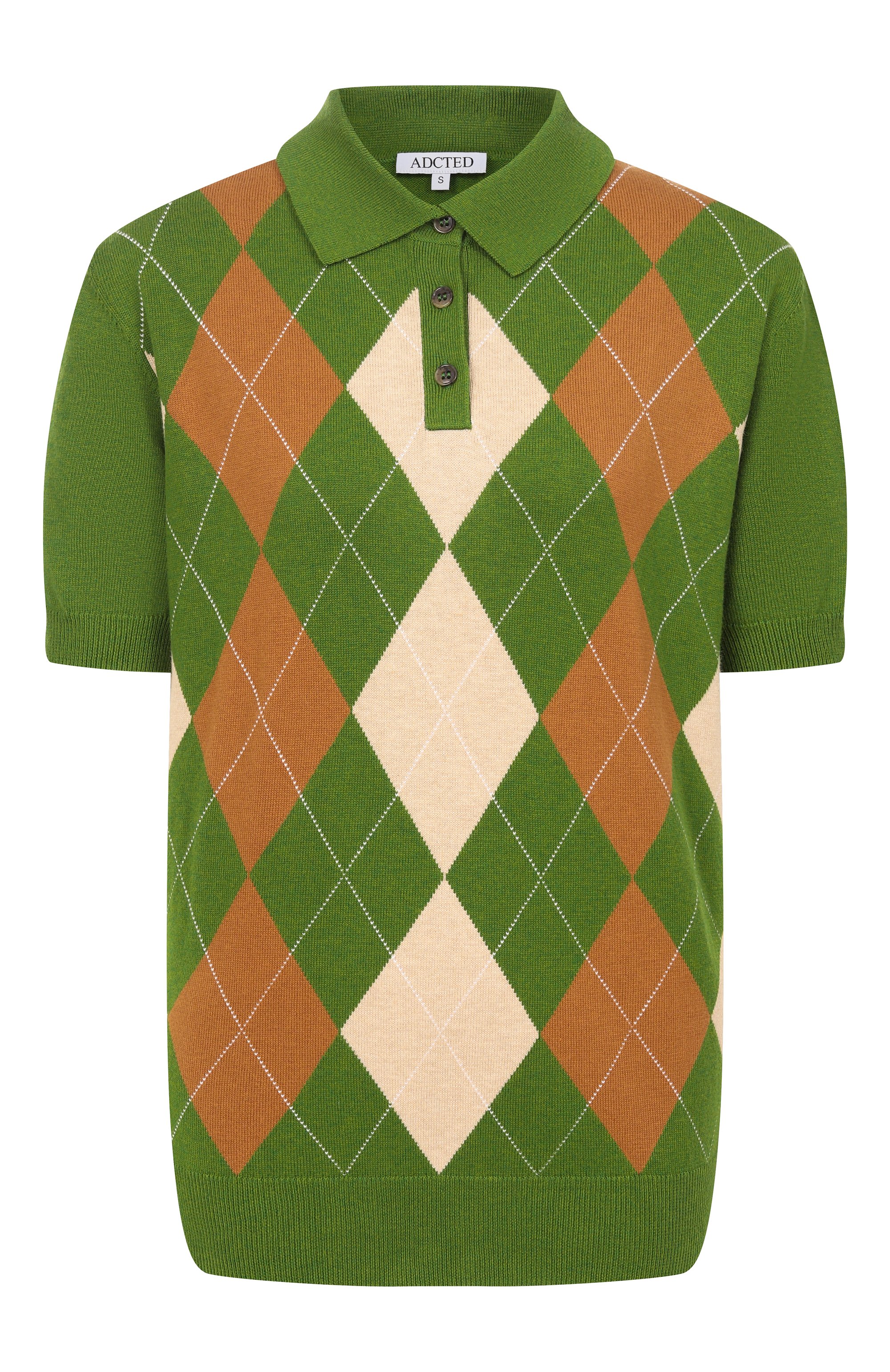 Поло из хлопка и кашемира ADDICTED, арт. AD2601, фото 1