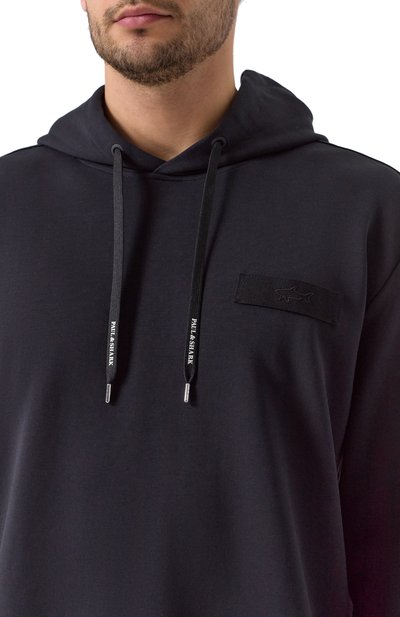 Худи PAUL&SHARK черного цвета по цене 43950 руб., арт. 25411849/XXL, фото 5 Худи PAUL&SHARK, арт. 25411849/XXL, фото 5