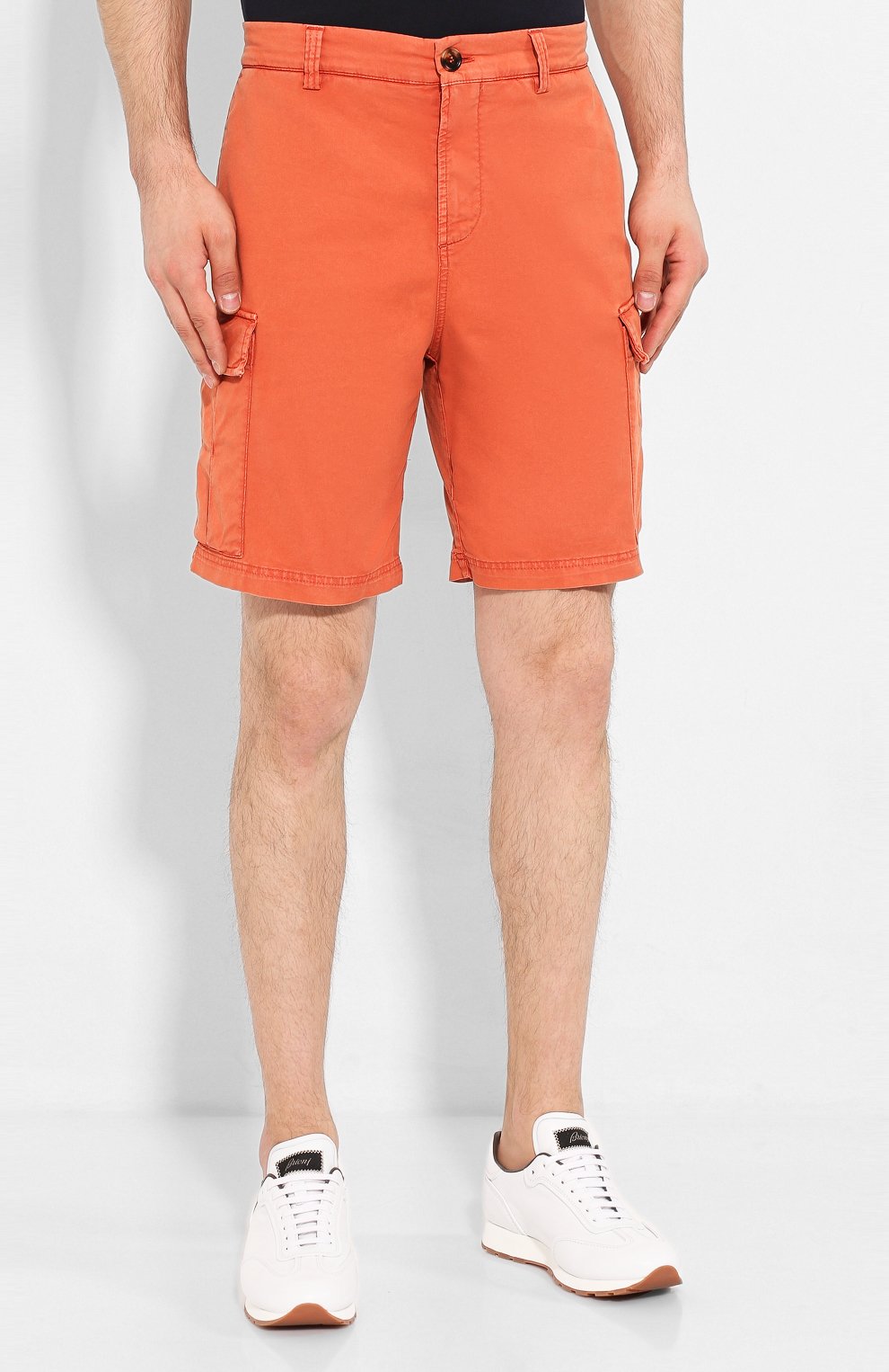 Хлопковые шорты BRUNELLO CUCINELLI, арт. M289RV0310, фото 3