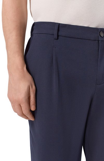 Брюки PAUL&SHARK темно-синего цвета по цене 37200 руб., арт. 26414054, фото 5 Брюки PAUL&SHARK, арт. 26414054, фото 5