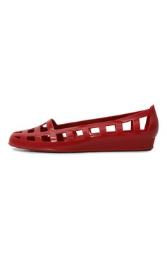 Женские балетки elli ANCIENT GREEK SANDALS красного цвета, арт. ELLI BALLERINA/JELLY | Фото 4 (Материал внутренний: Текстиль; Материал сплава: Проставлено; Материал внешний: Экокожа; Подошва: Плоская; Драгоценные камни: Проставлено)