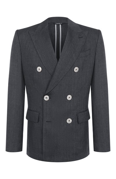 Мужской льняной пиджак DOLCE & GABBANA, арт. G2QS7T/FU4MF