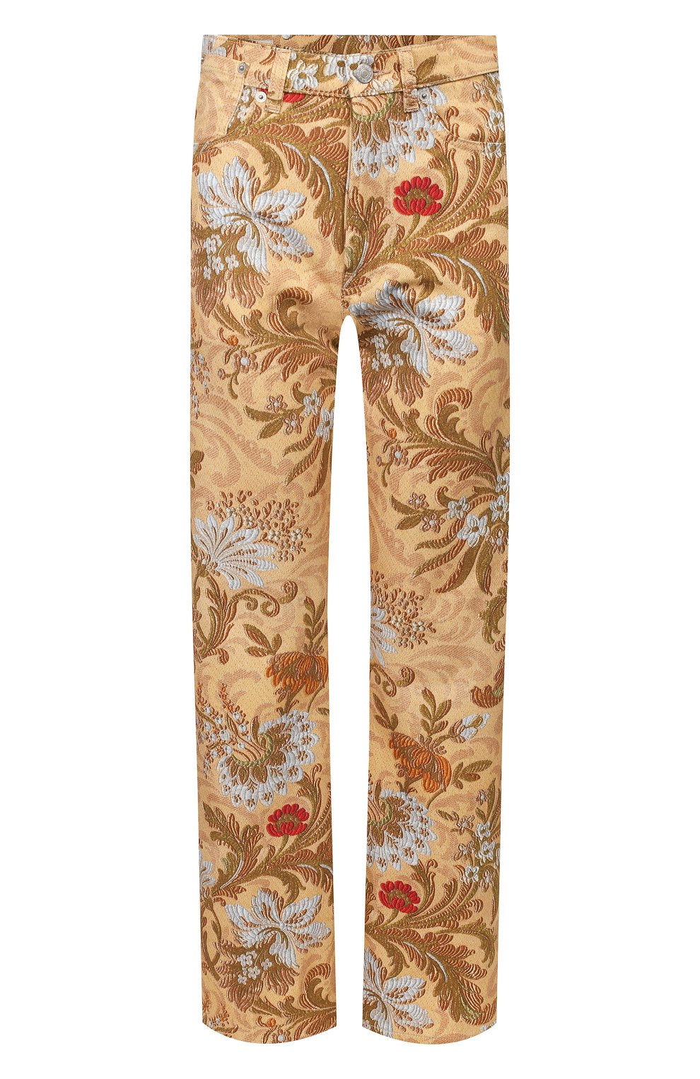 Джинсы DRIES VAN NOTEN бежевого цвета по цене 54950 руб., арт. 201-12414-9427, фото 1 Джинсы DRIES VAN NOTEN, арт. 201-12414-9427, фото 1