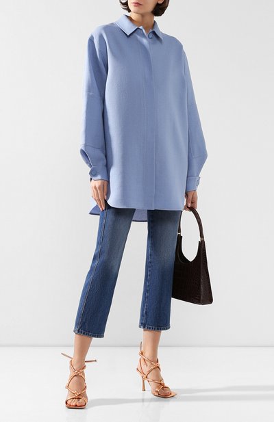 Рубашка из смеси шелка и хлопка JACQUEMUS, арт. 193SH06/15330, фото 2