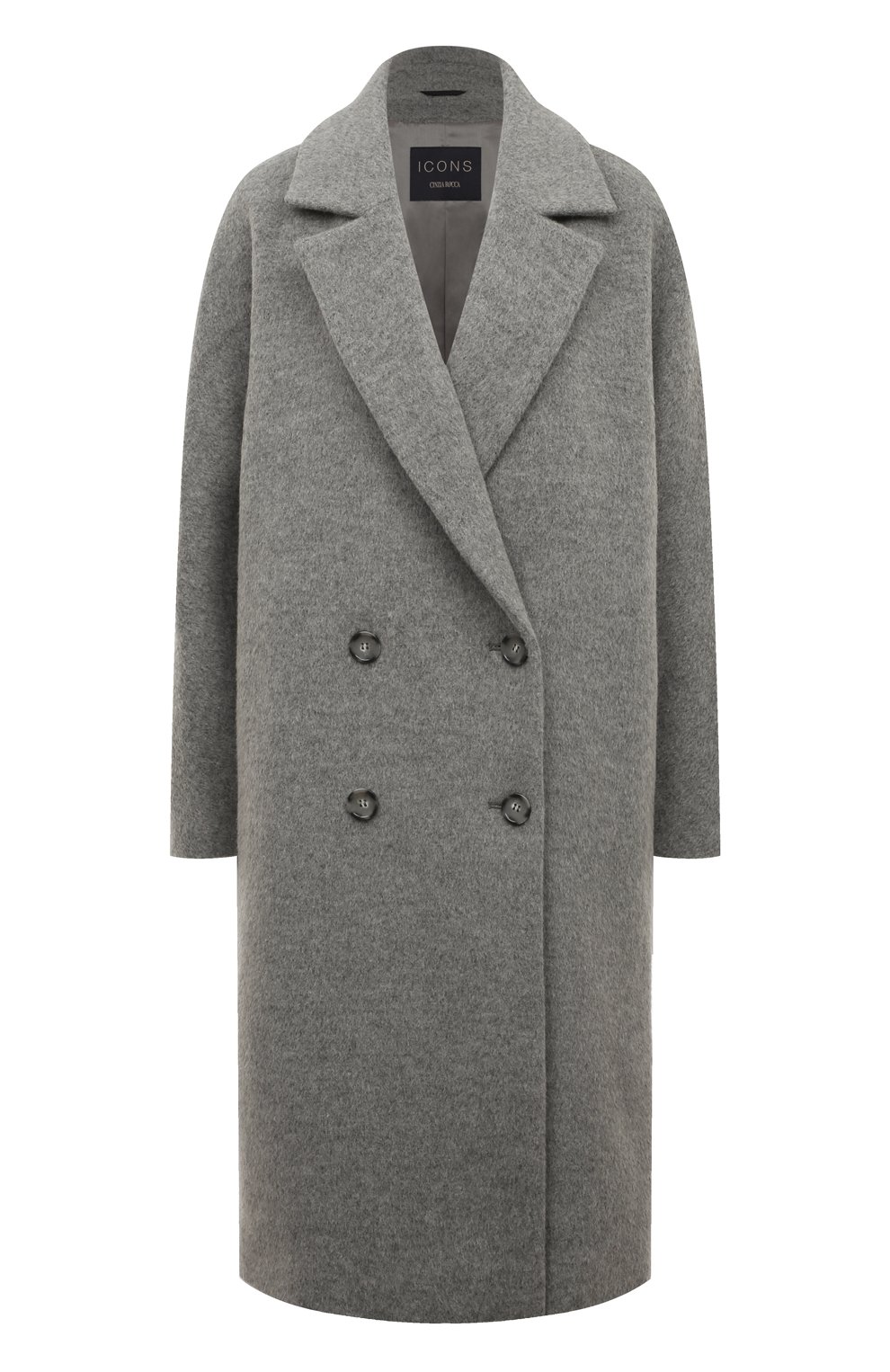Шерстяное пальто ICONS CINZIA ROCCA, арт. VR35001/62B6, фото 1