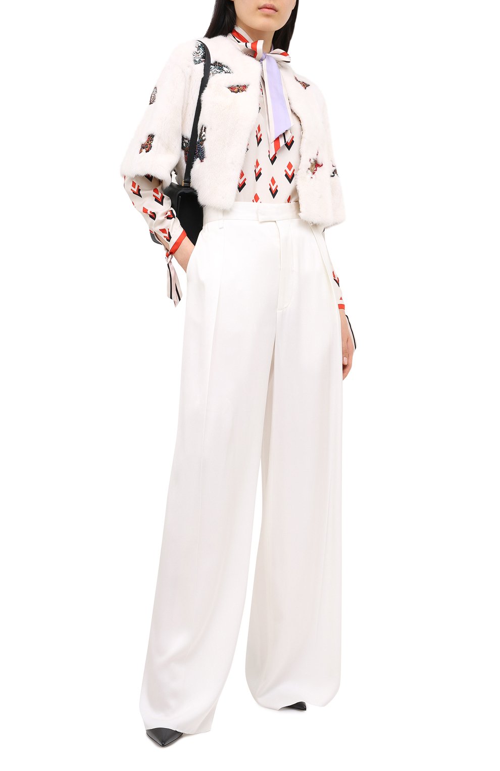 Накидка из меха норки VALENTINO, арт. MF3FB167/1BF, фото 2