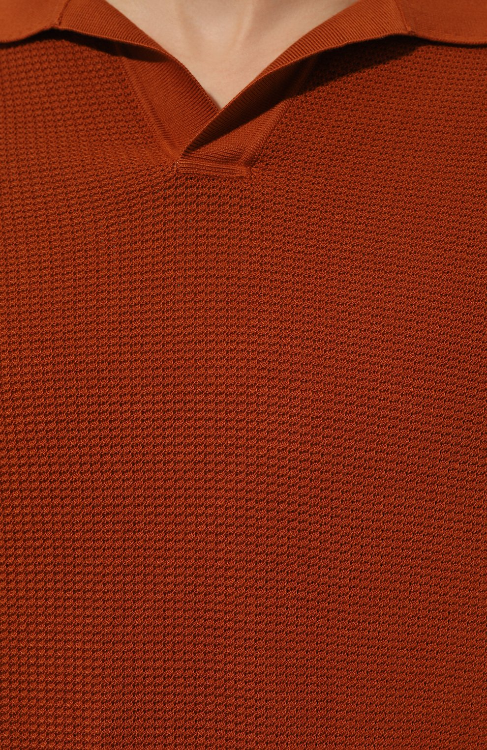 Хлопковое поло ZEGNA, арт. UDC95A7/C32, фото 5