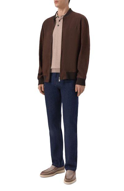 Хлопковое поло ANDREA CAMPAGNA бежевого цвета по цене 39950 руб., арт. M5426-8061, фото 2 Хлопковое поло ANDREA CAMPAGNA, арт. M5426-8061, фото 2