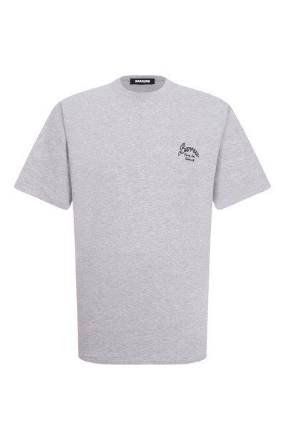 Мужская хлопковая футболка BARROW, арт. S5BWMATH145