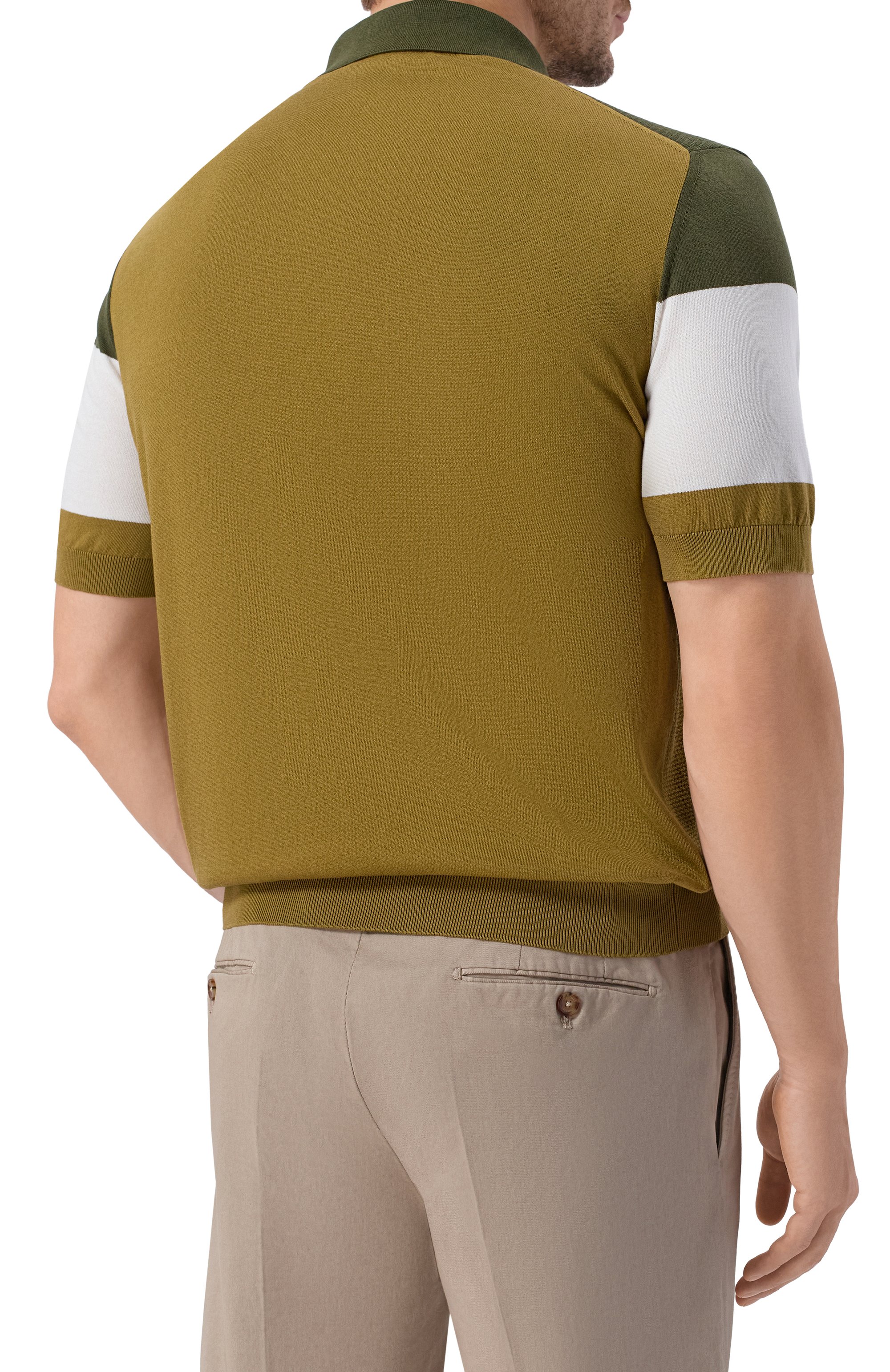 Поло из шелка и хлопка ZILLI, арт. KZP002M0142VH0L00, фото 4