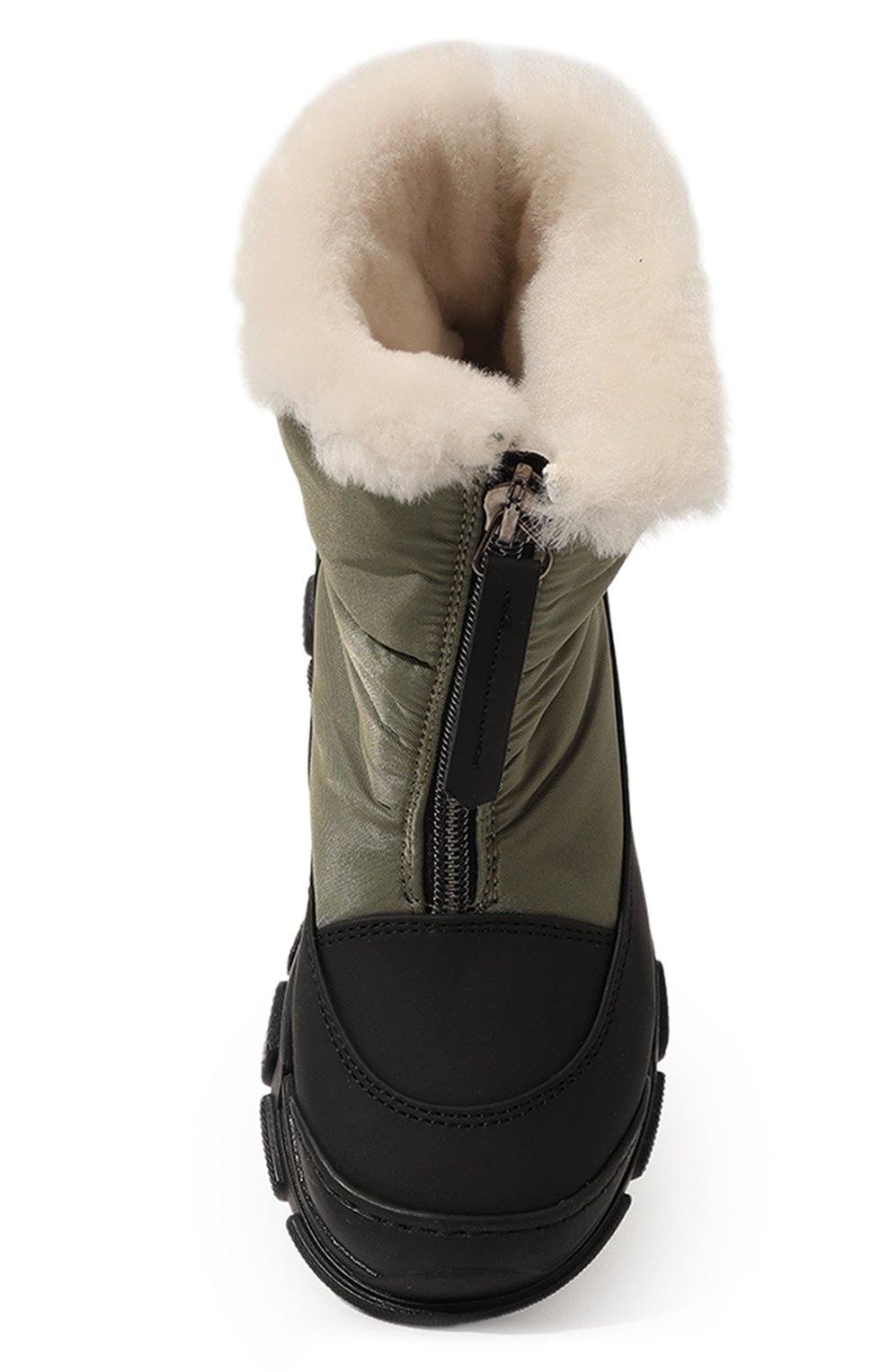 Утепленные сапоги GALLUCCI хаки цвета по цене 26400 руб., арт. J30070BM/24/SAMPLE, фото 4 Утепленные сапоги GALLUCCI, арт. J30070BM/24/SAMPLE, фото 4