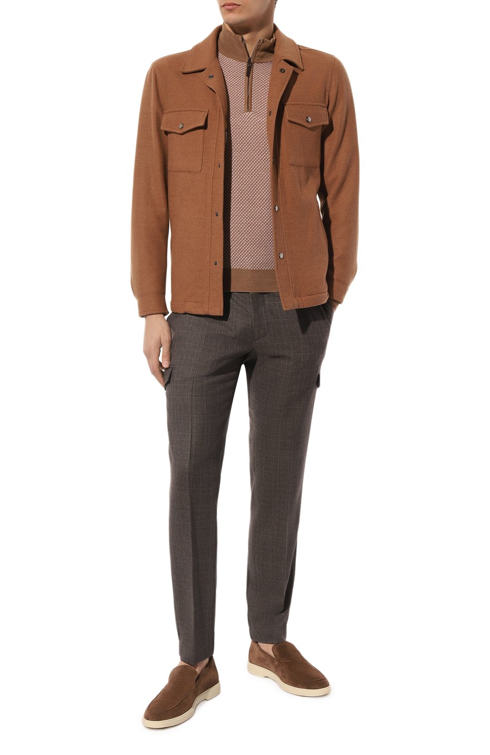 Шерстяные брюки-карго STEFANO RICCI, арт. M1T3300082/T029HC, фото 2