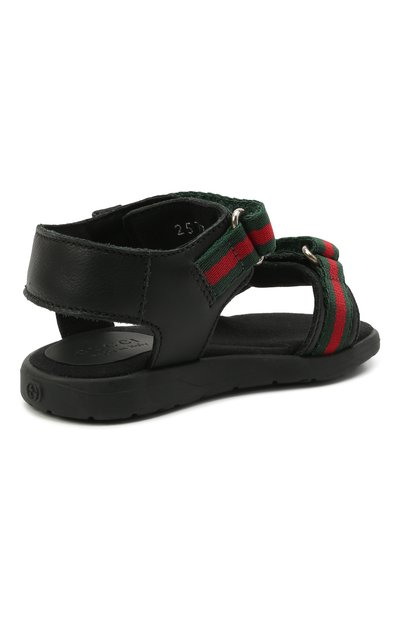 Кожаные сандалии GUCCI, арт. 257759/BLN10, фото 3