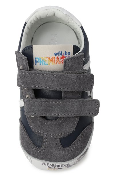 Кожаные пинетки lucy PREMIATA WILL BE, арт. 24CU0019-V/BABY V-LUCY V, фото 4