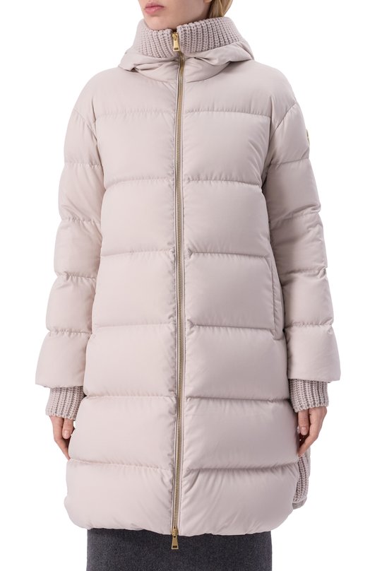Пуховик Blamont Moncler 1C000-27-597WF Кремовый  1C000-27-597WF Фото 3