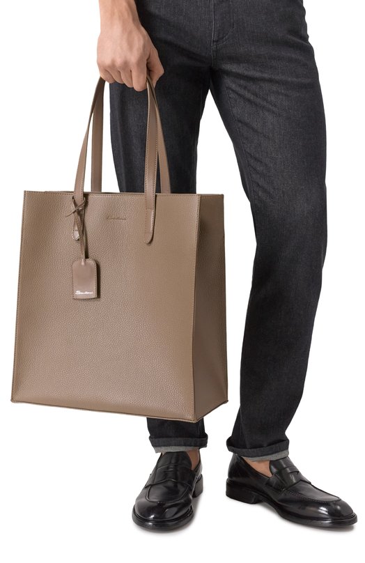 Сумка-шопер Santoni UIBGA2716EN-AVGP Бежевый  UIBGA2716EN-AVGP Фото 2